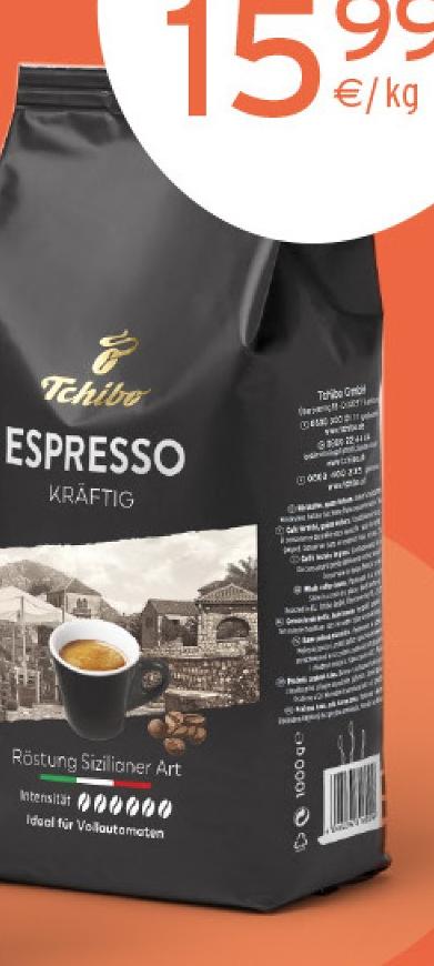 Espresso Kräftig im aktuellen Prospekt bei Tchibo im Supermarkt in Burladingen